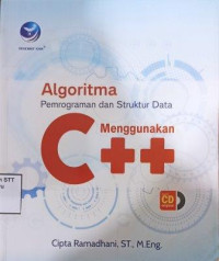 Image of Algoritma, pemrograman, dan struktur data menggunakan C++
