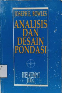 Image of Analisis dan desain pondasi