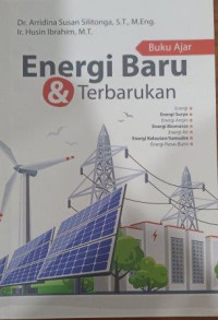 Image of Buku ajar energi baru dan terbarukan