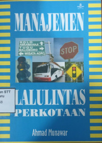 Image of Manajemen lalulintas perkotaan