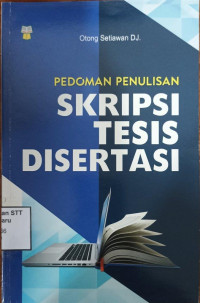 Image of Pedoman Penulisan Skripsi Tesis Disertasi