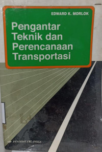 Image of Pengantar Teknik dan Perencanaan Transportasi
