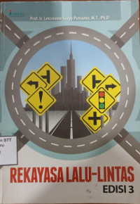 Image of Rekayasa lalu-lintas